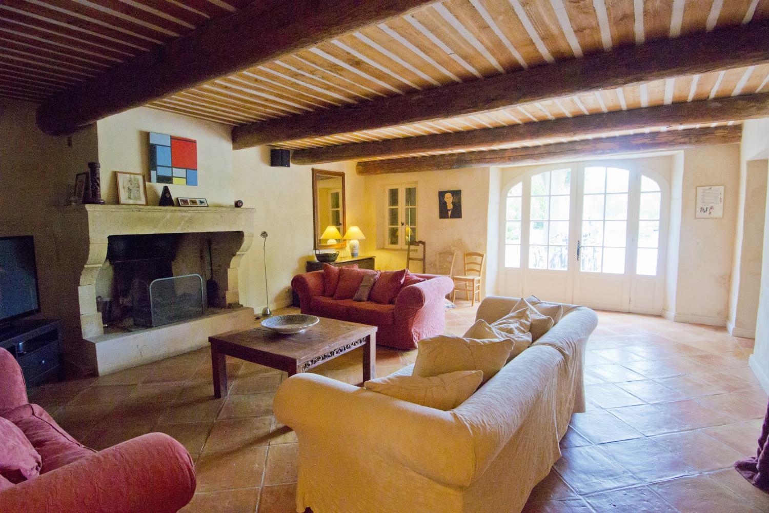 Living room | Rental home in Provence