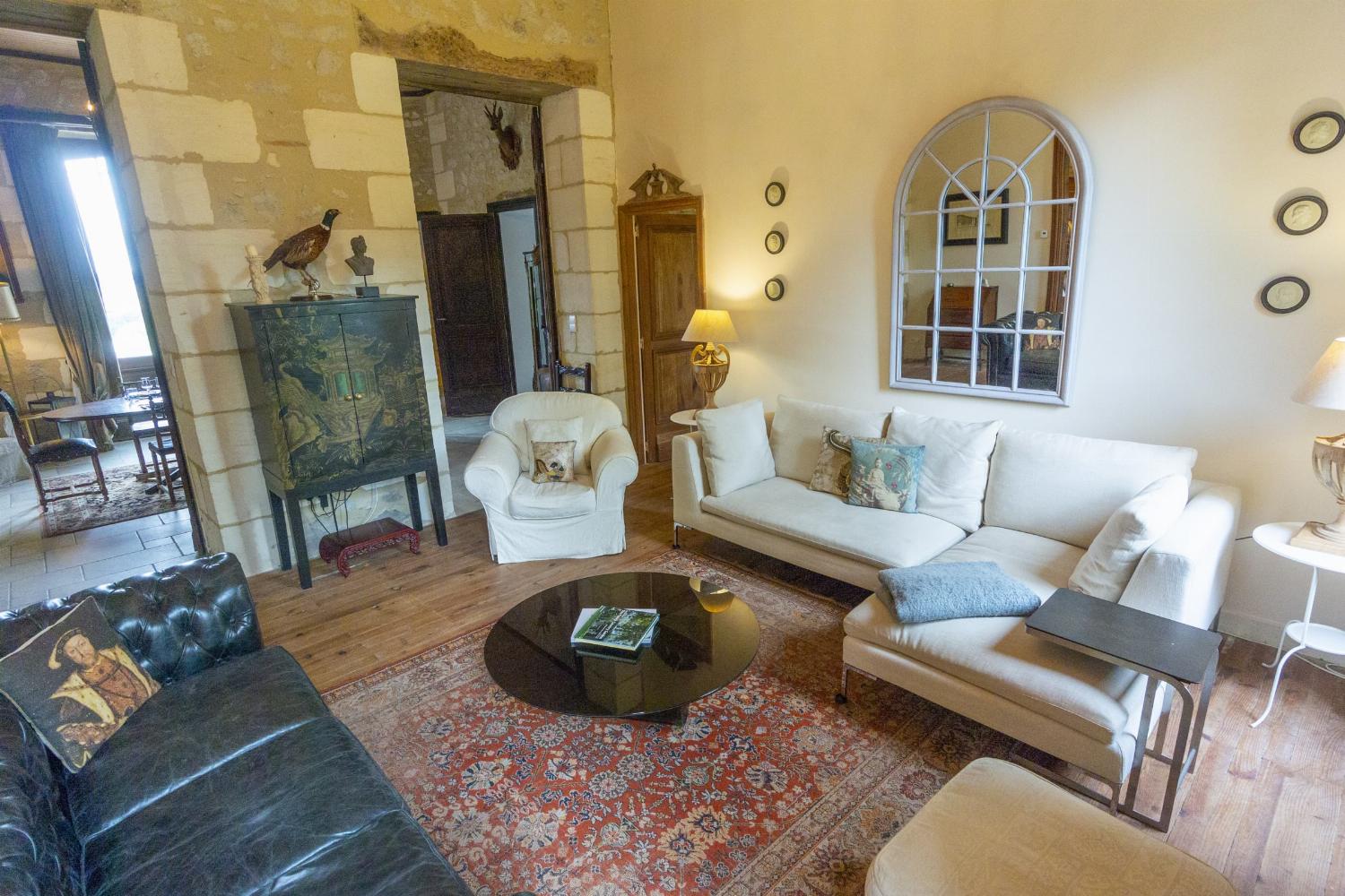 Living room | Holiday château in Lot-et-Garonne
