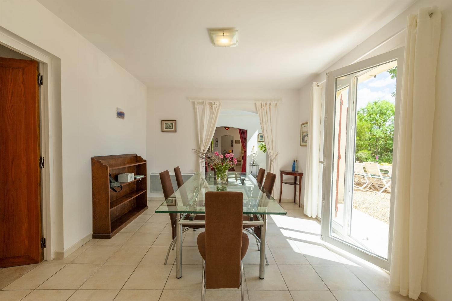 Dining room | South of France holiday villa