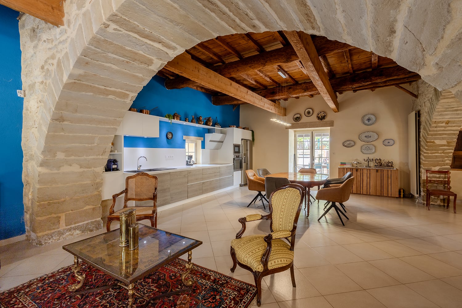 Living room | Holiday home in Blauzac Living room | Holiday home in Blauzac