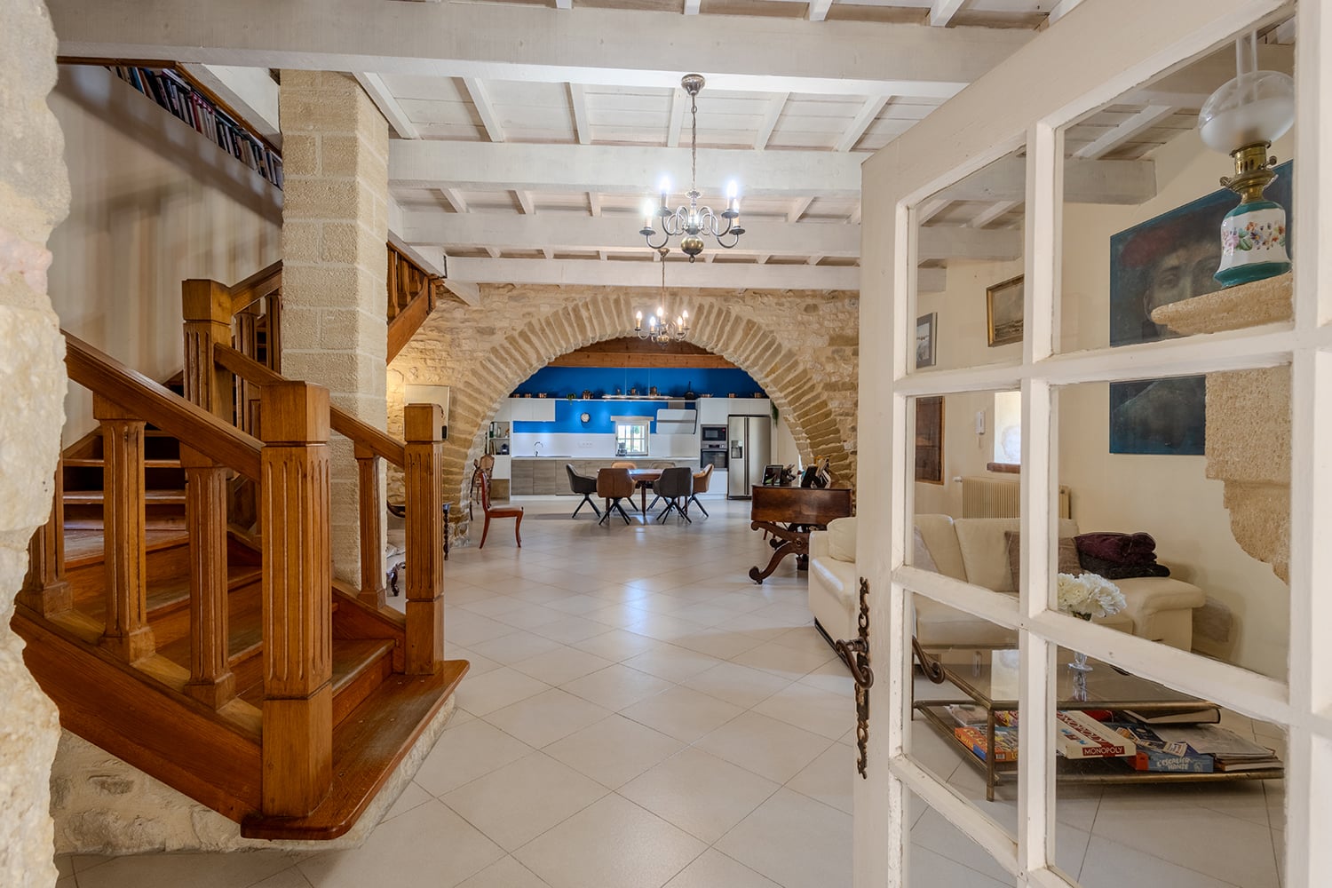 Living room | Holiday home in Blauzac Living room | Holiday home in Blauzac