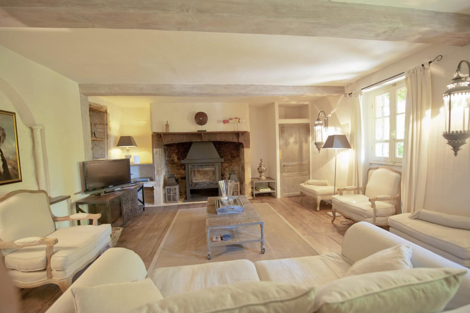 Living room | Rental home in Dordogne