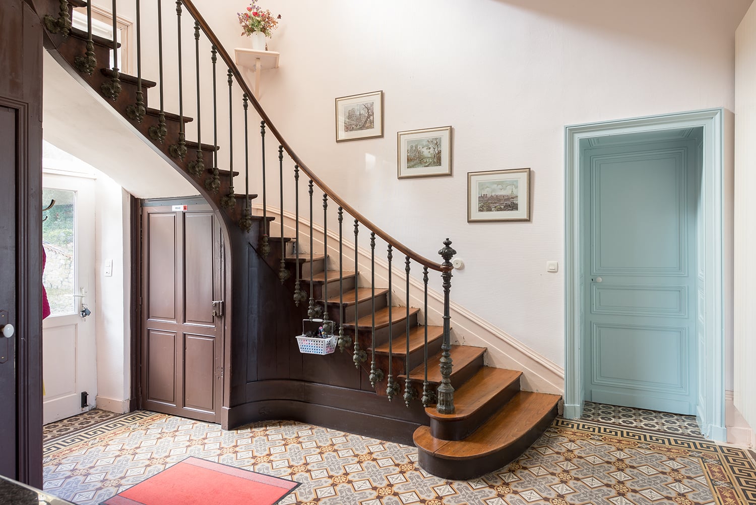 Staircase | Holiday chateau in Dignac Staircase | Holiday chateau in Dignac