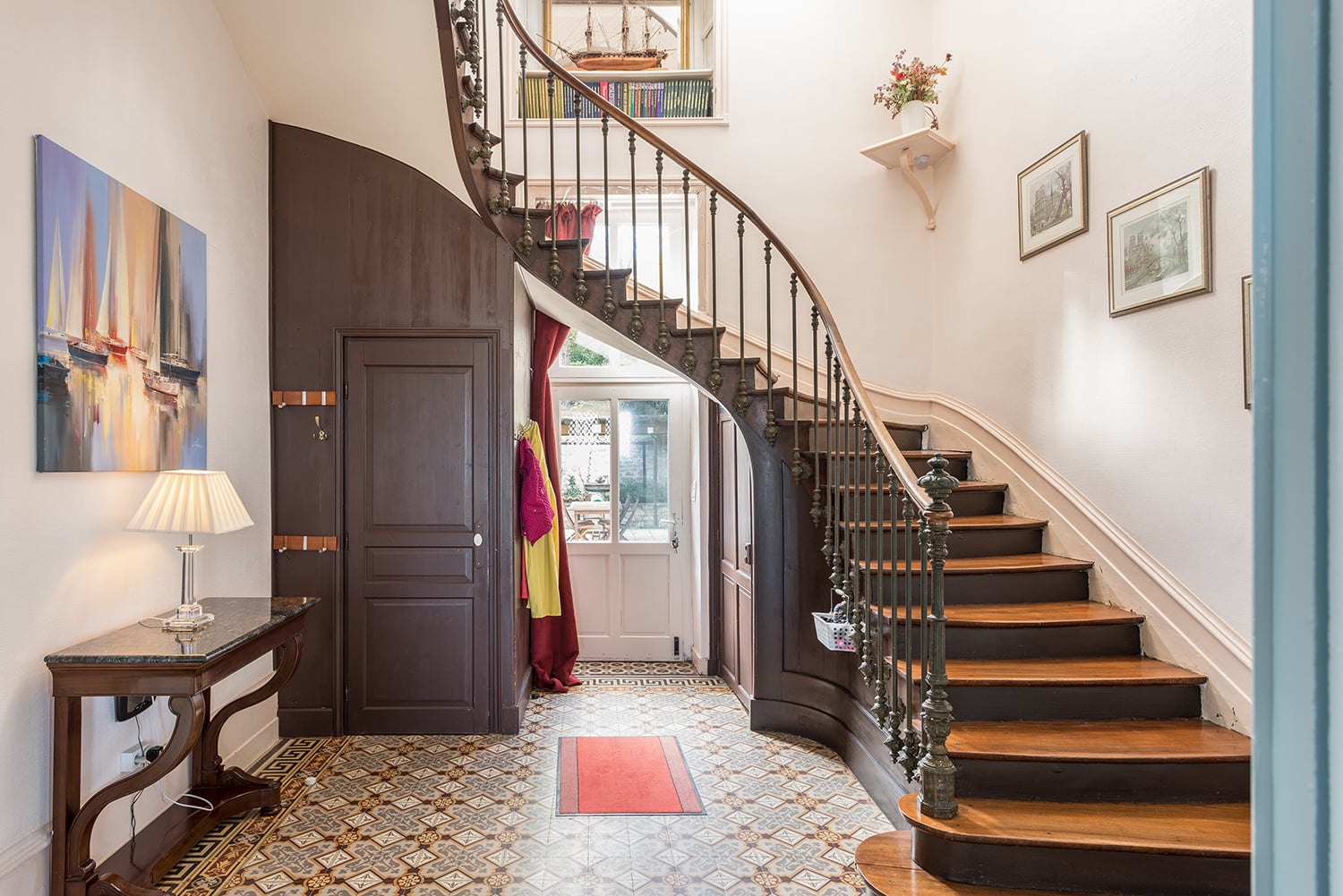 Staircase | Holiday chateau in Dignac Staircase | Holiday chateau in Dignac