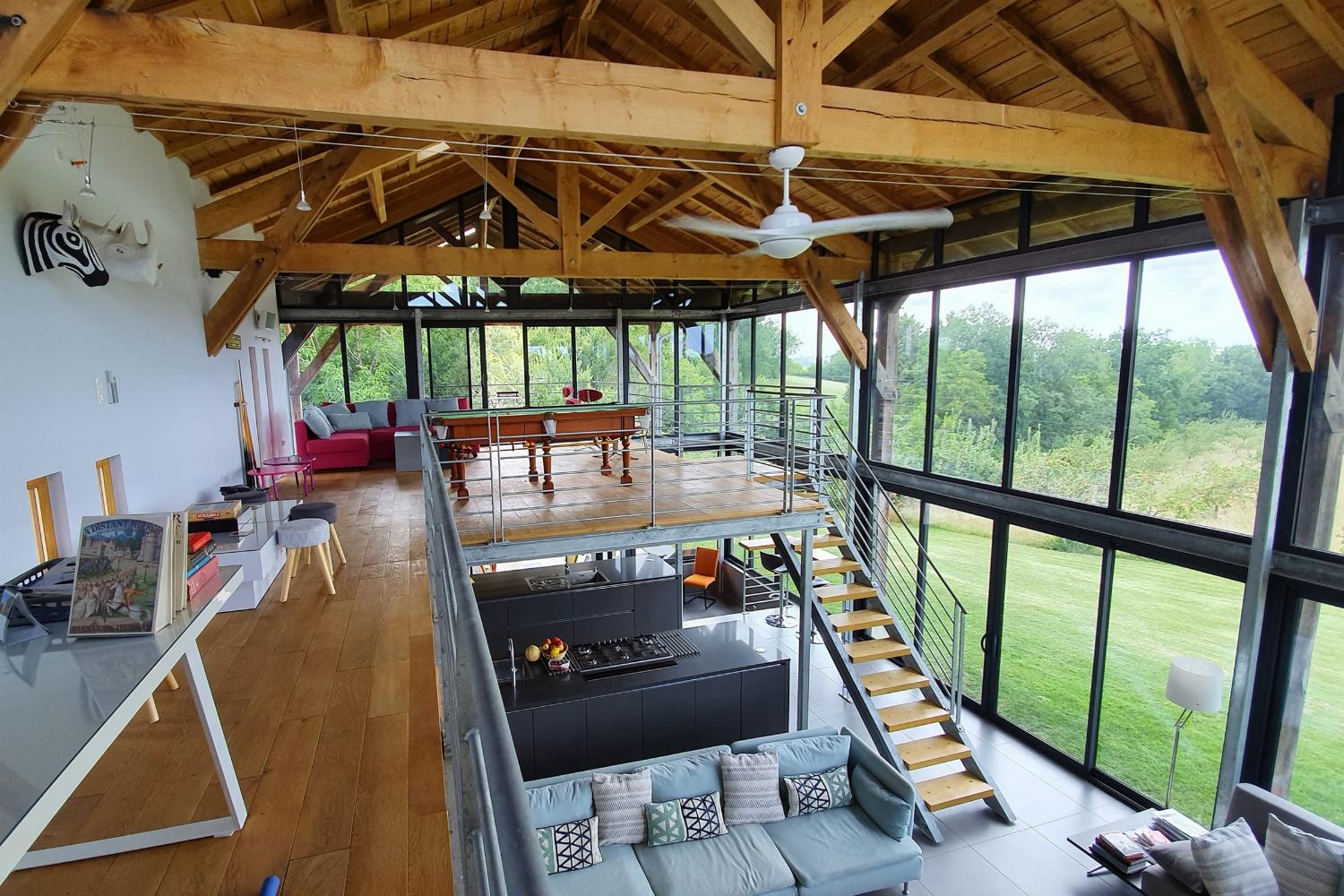 Mezzanine | Holiday home in the Gers