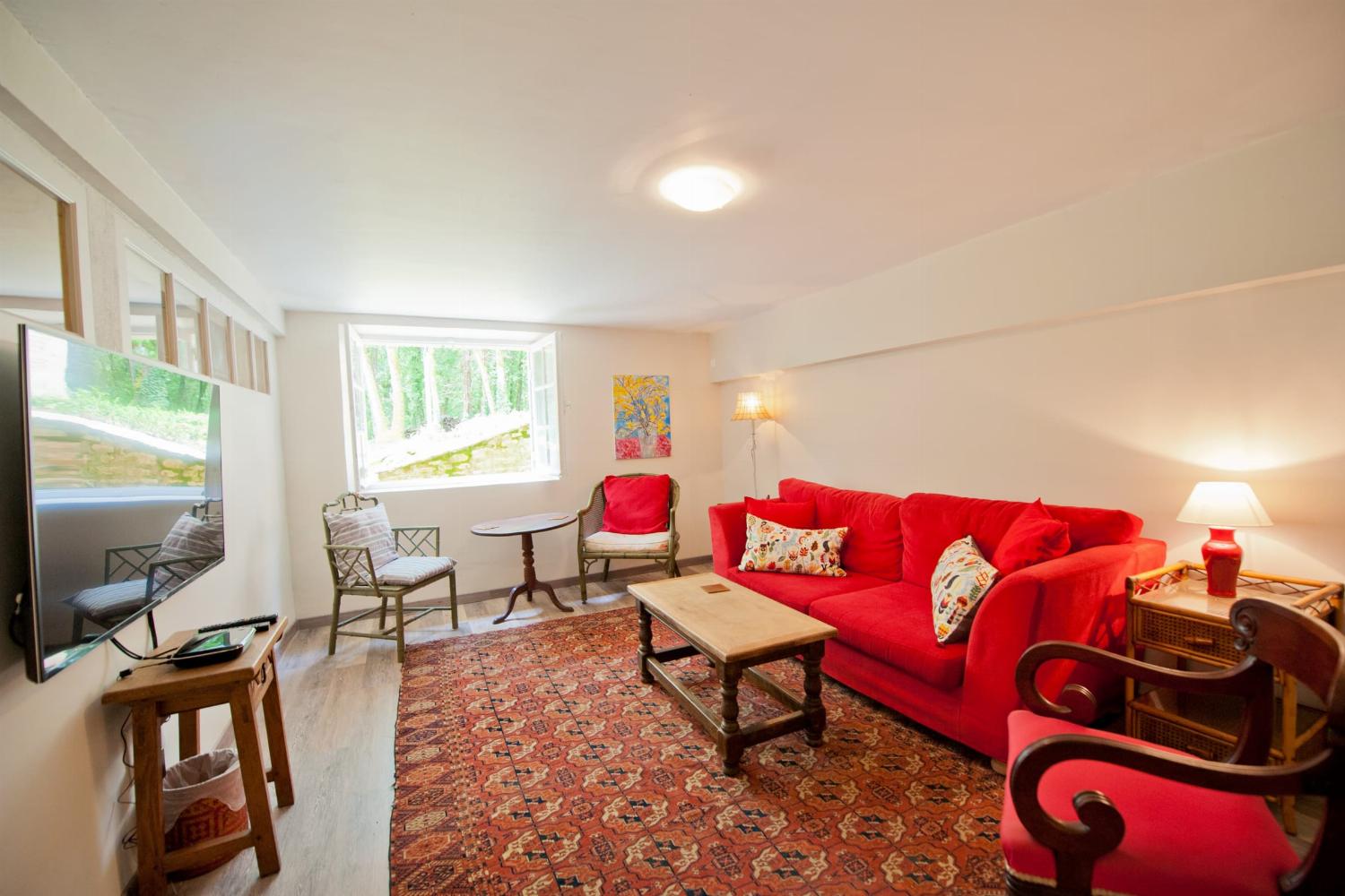 Living room | Rental accommodation in Dordogne