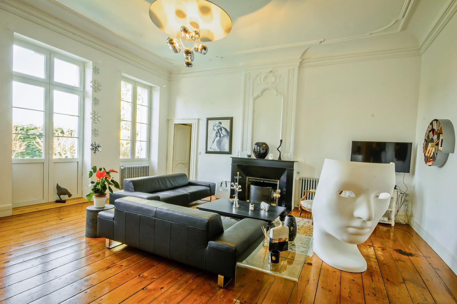 Living room | Holiday accommodation in Gironde
