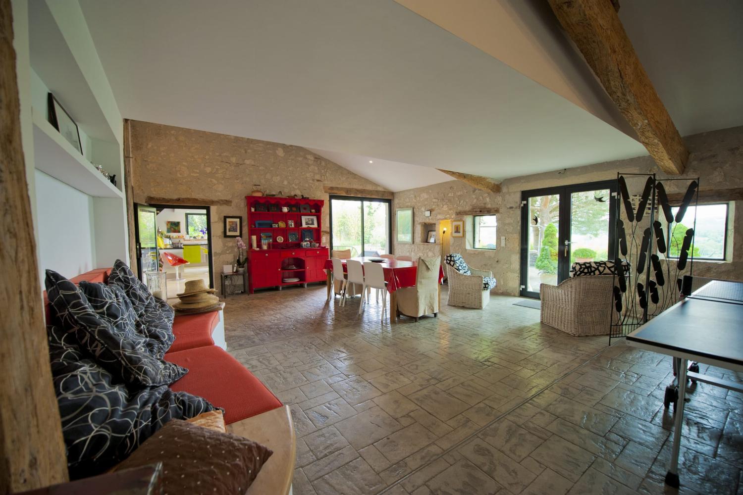 Living room | Holiday accommodation in Lot-en-Garonne