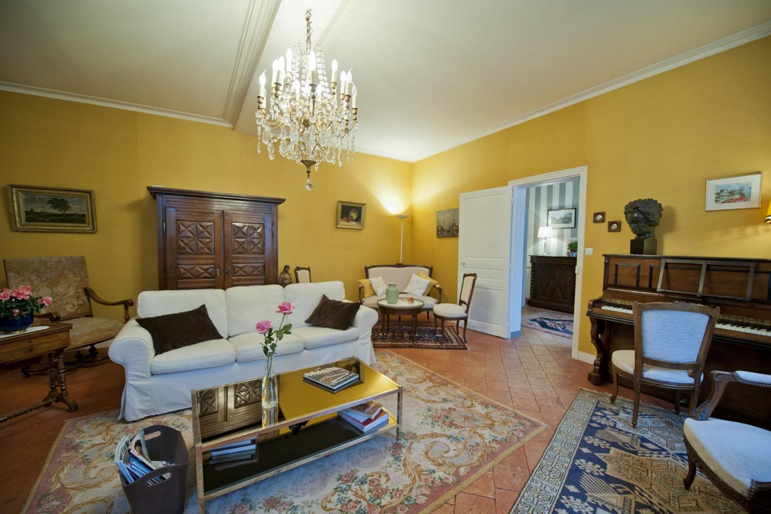 Living room | Holiday home in Loire