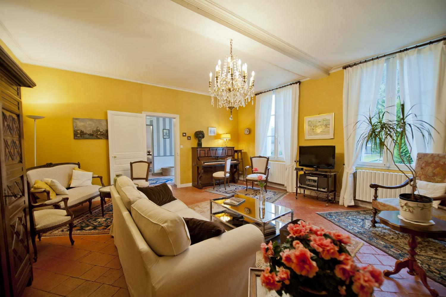 Living room | Holiday home in Loire