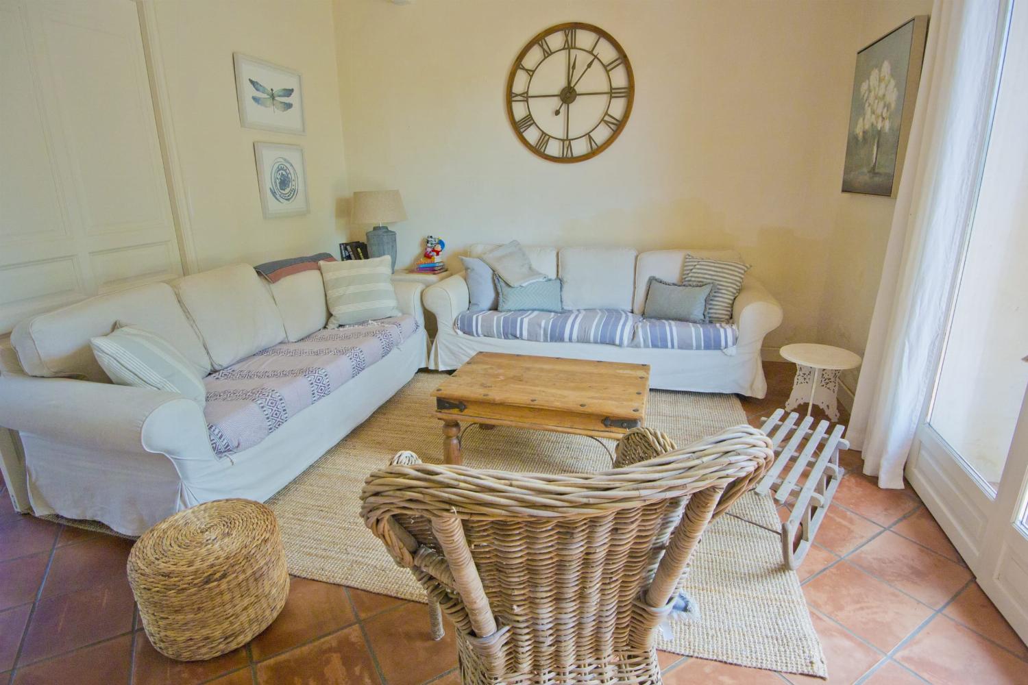 Living room | Rental home in Provence