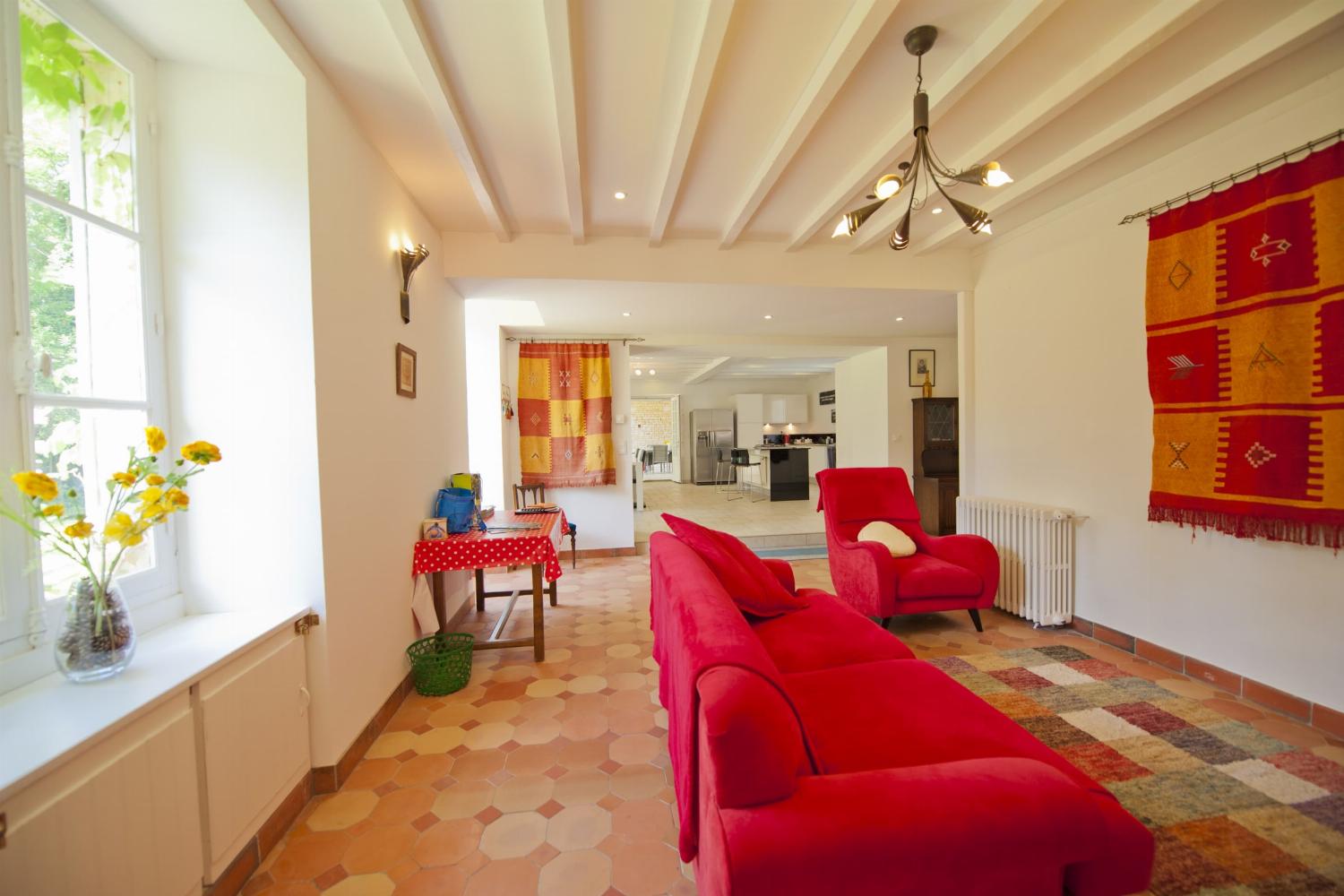 Living room | Rental accommodation in Charente