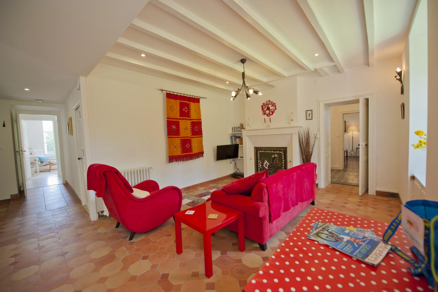 Living room | Rental accommodation in Charente