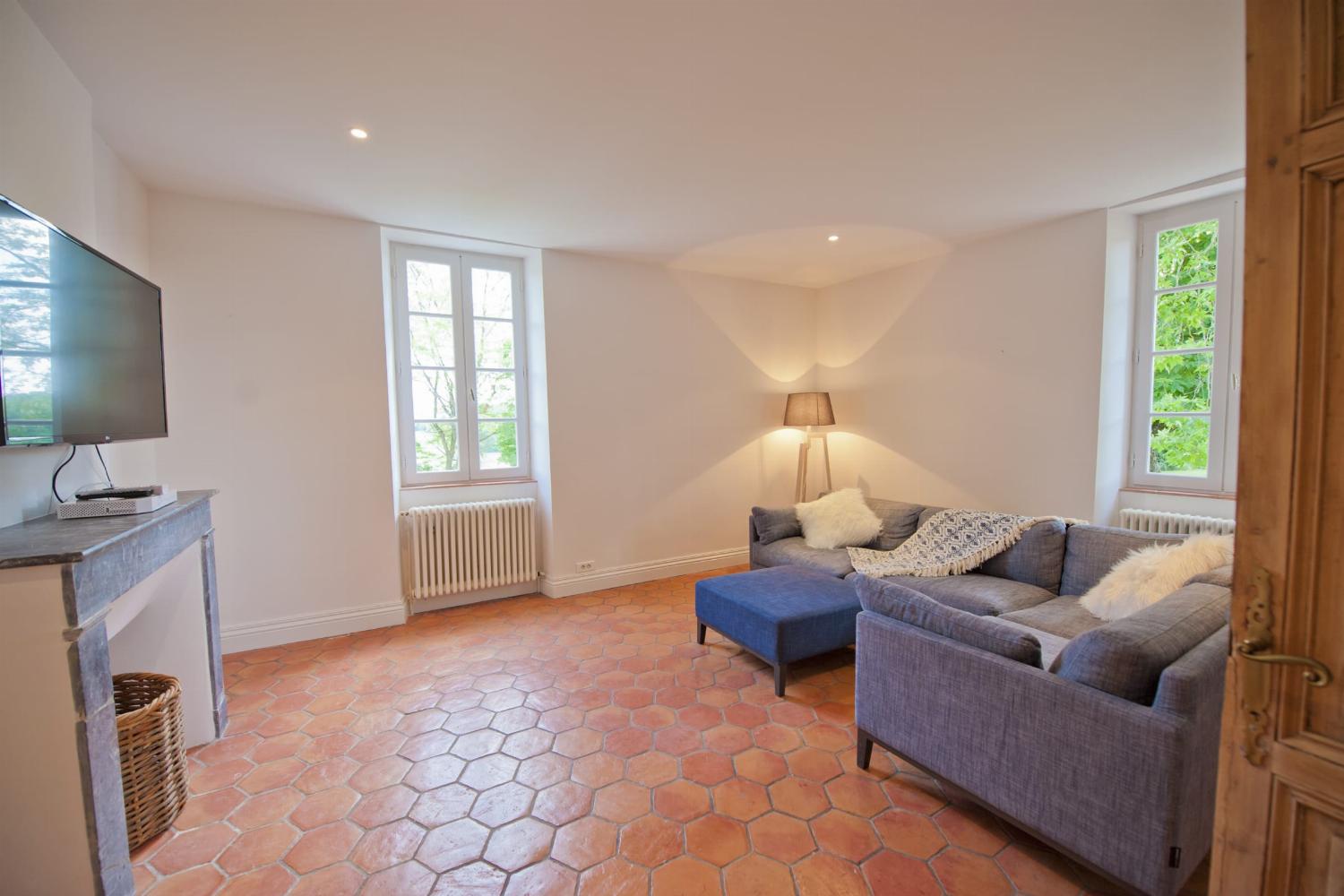 Living room | Rental home in Dordogne