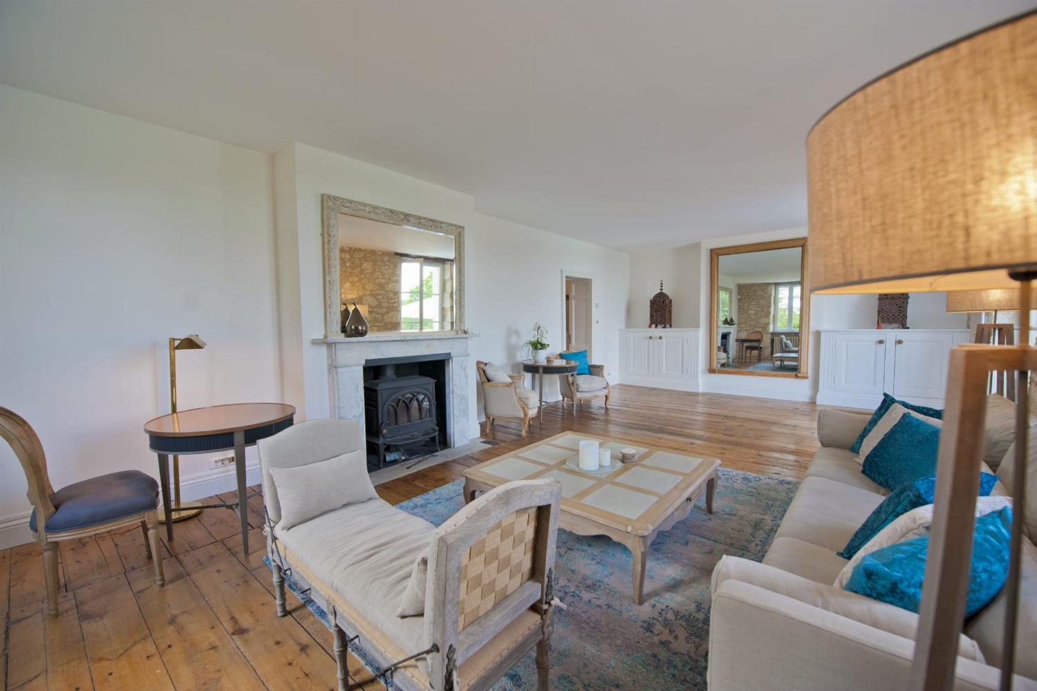 Living room | Rental home in Dordogne