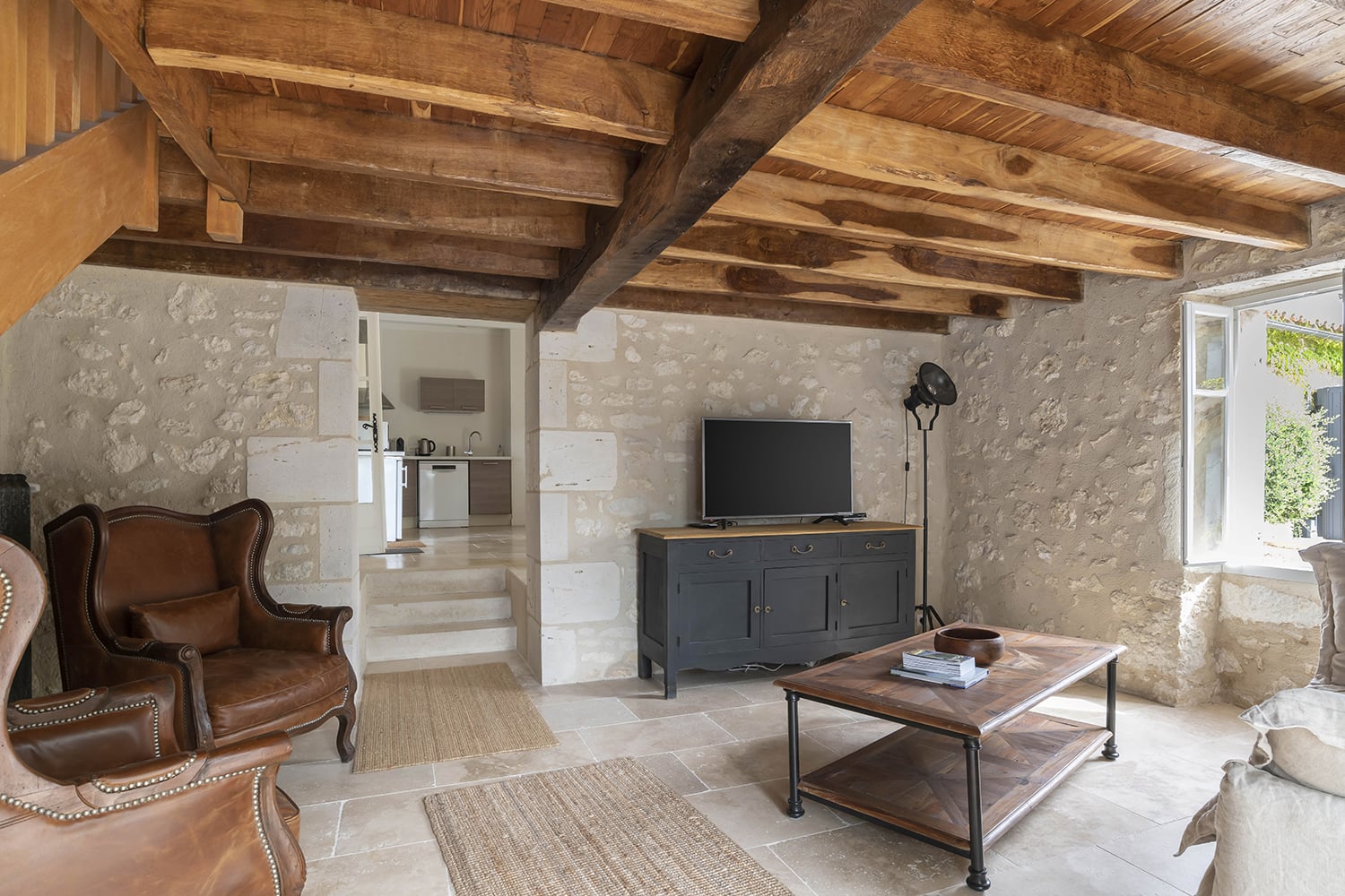 Sitting room | Rental home in Dordogne