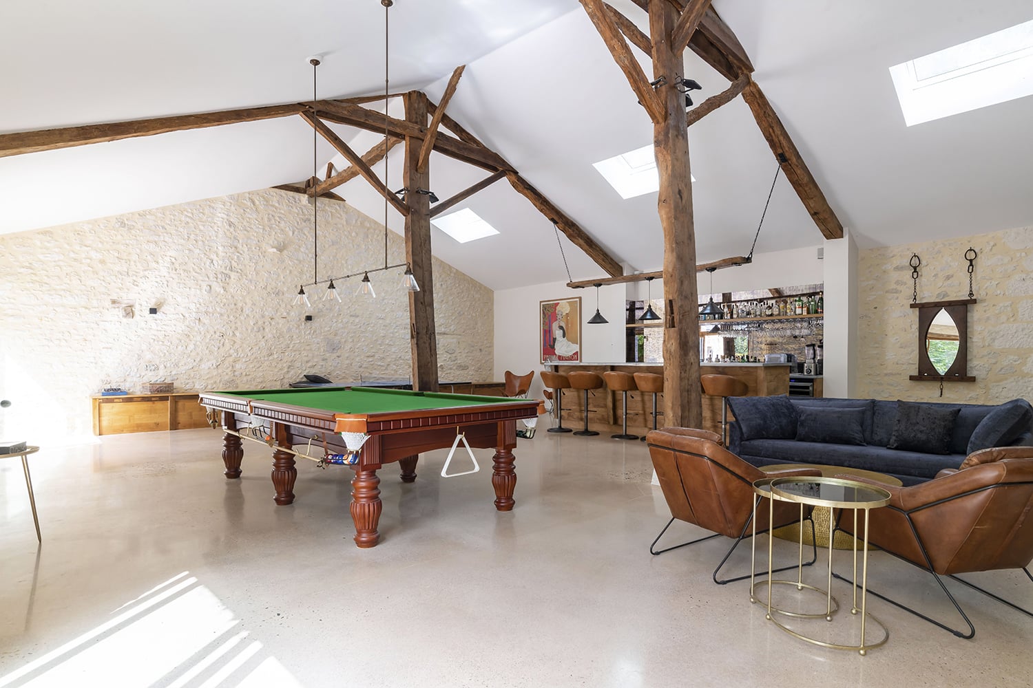 Snooker table | Rental home in Dordogne