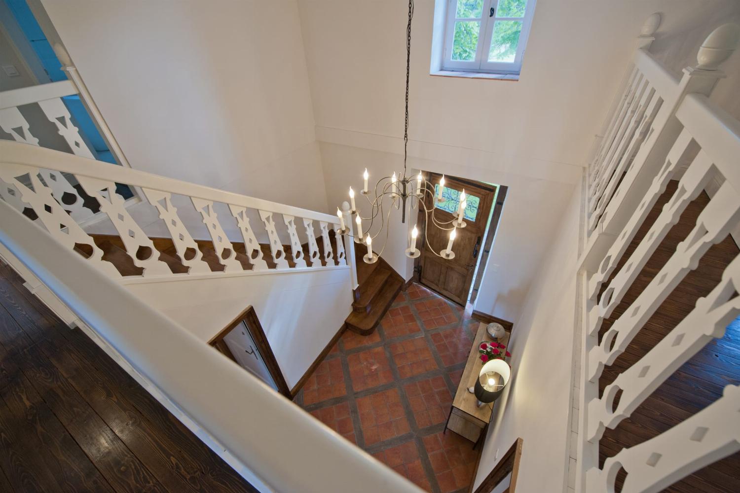 Staircase | Rental home in Dordogne
