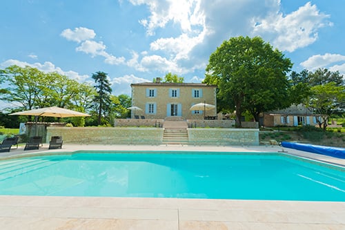 Rental home in Dordogne with private heated pool