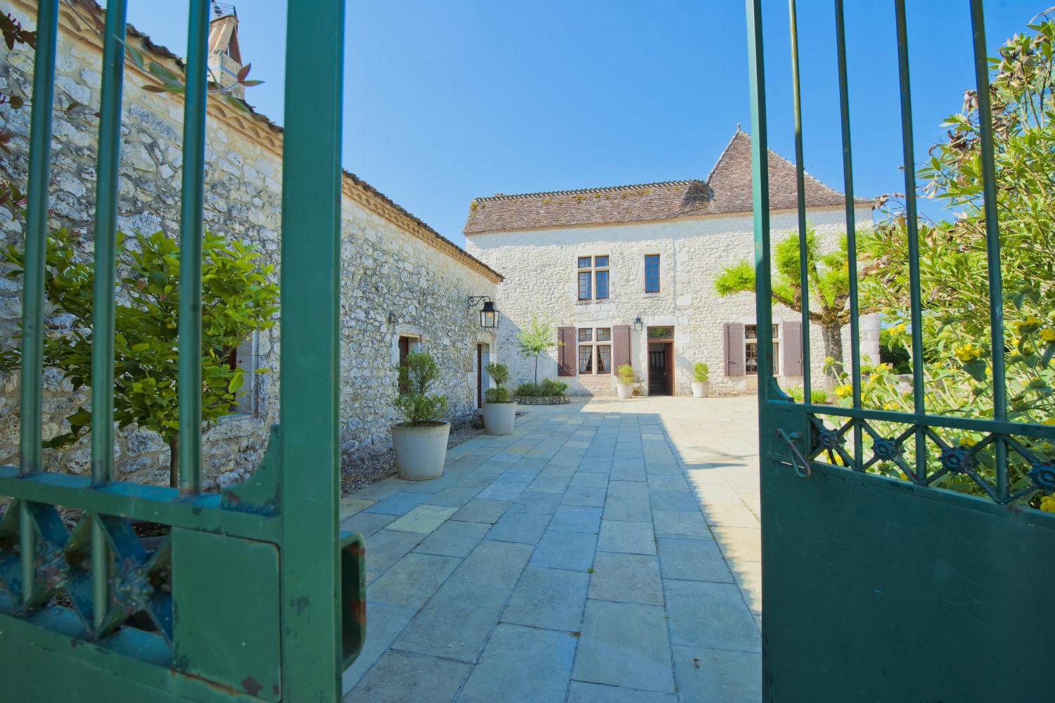 Entrance gates