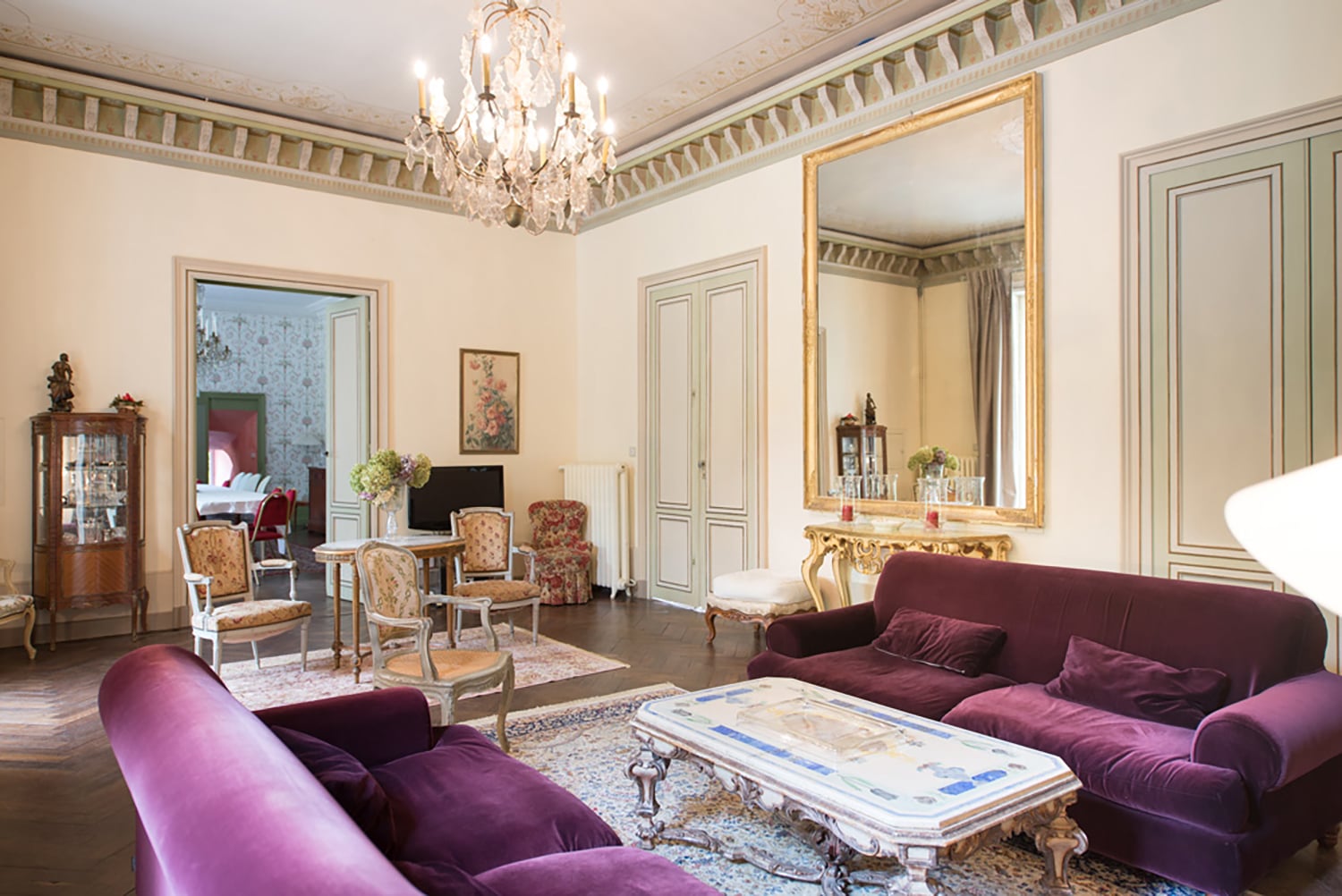 Sitting room | Holiday château in Tailly Sitting room | Holiday château in Tailly