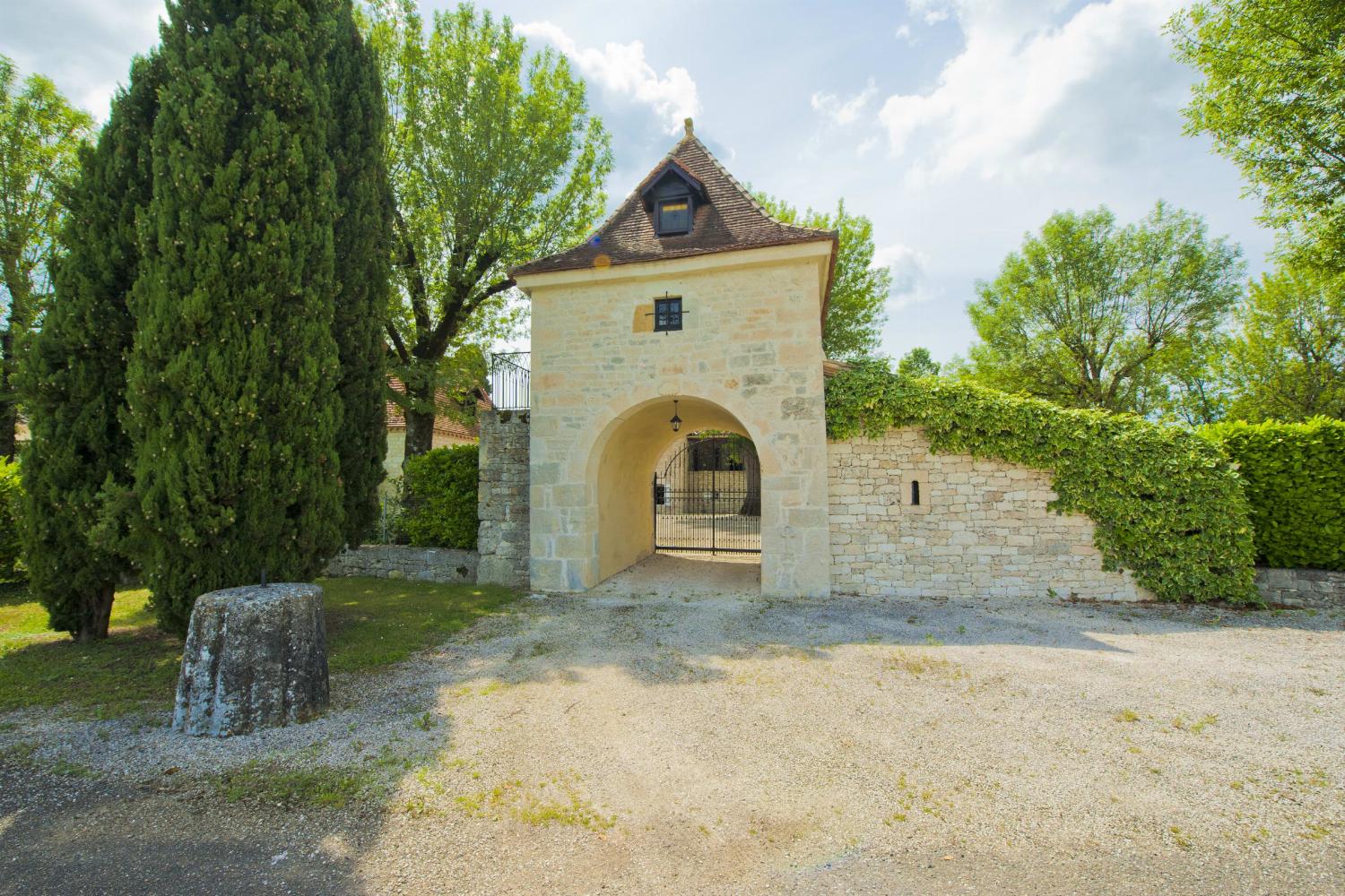 Entrance gates