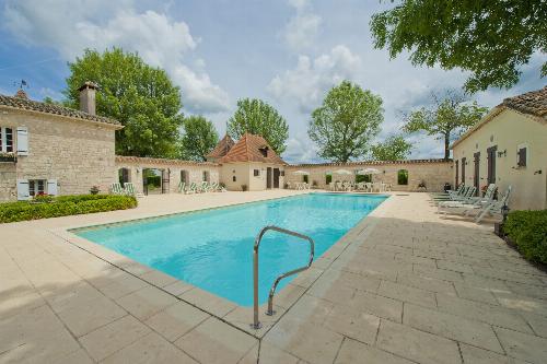 Private heated pool