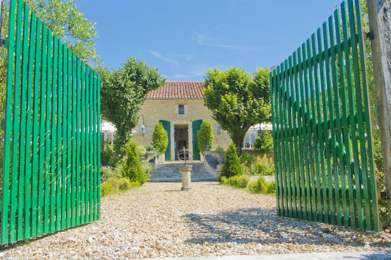 Entrance gates