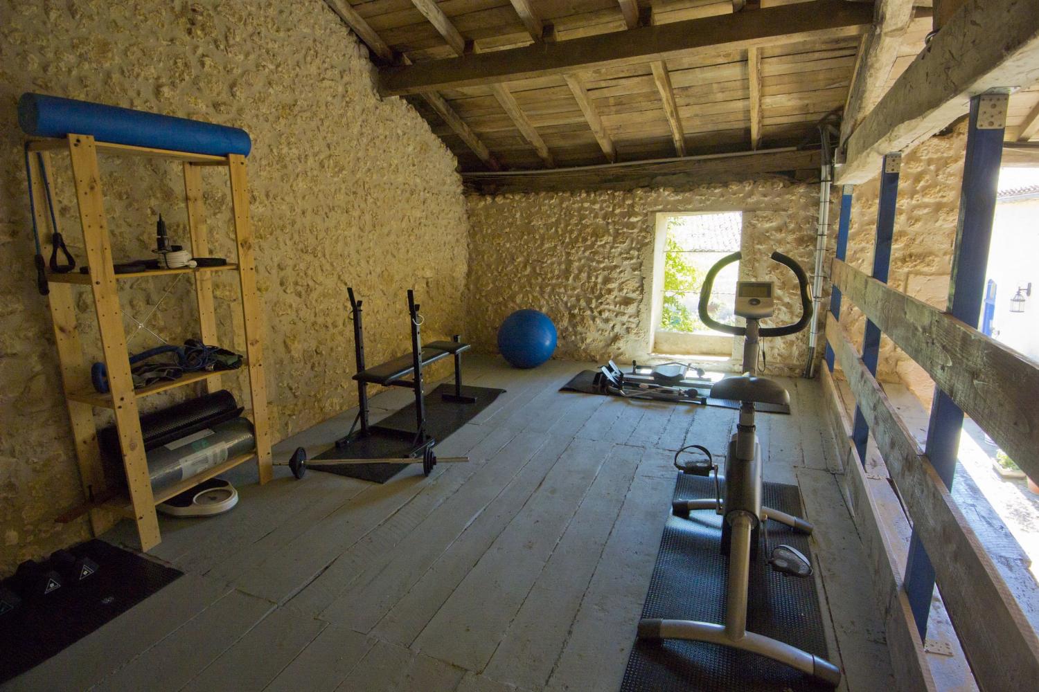 Gym | Holiday home in Dordogne