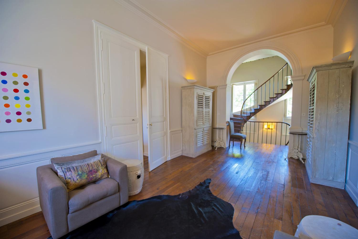 1st floor hallway | Holiday home in Loire