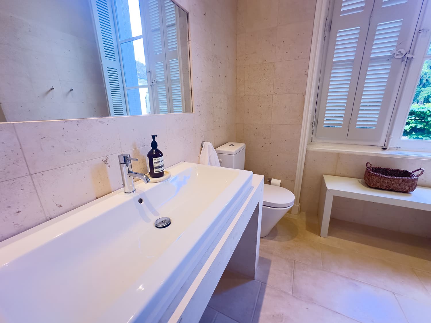 Bathroom | Holiday home in Loire