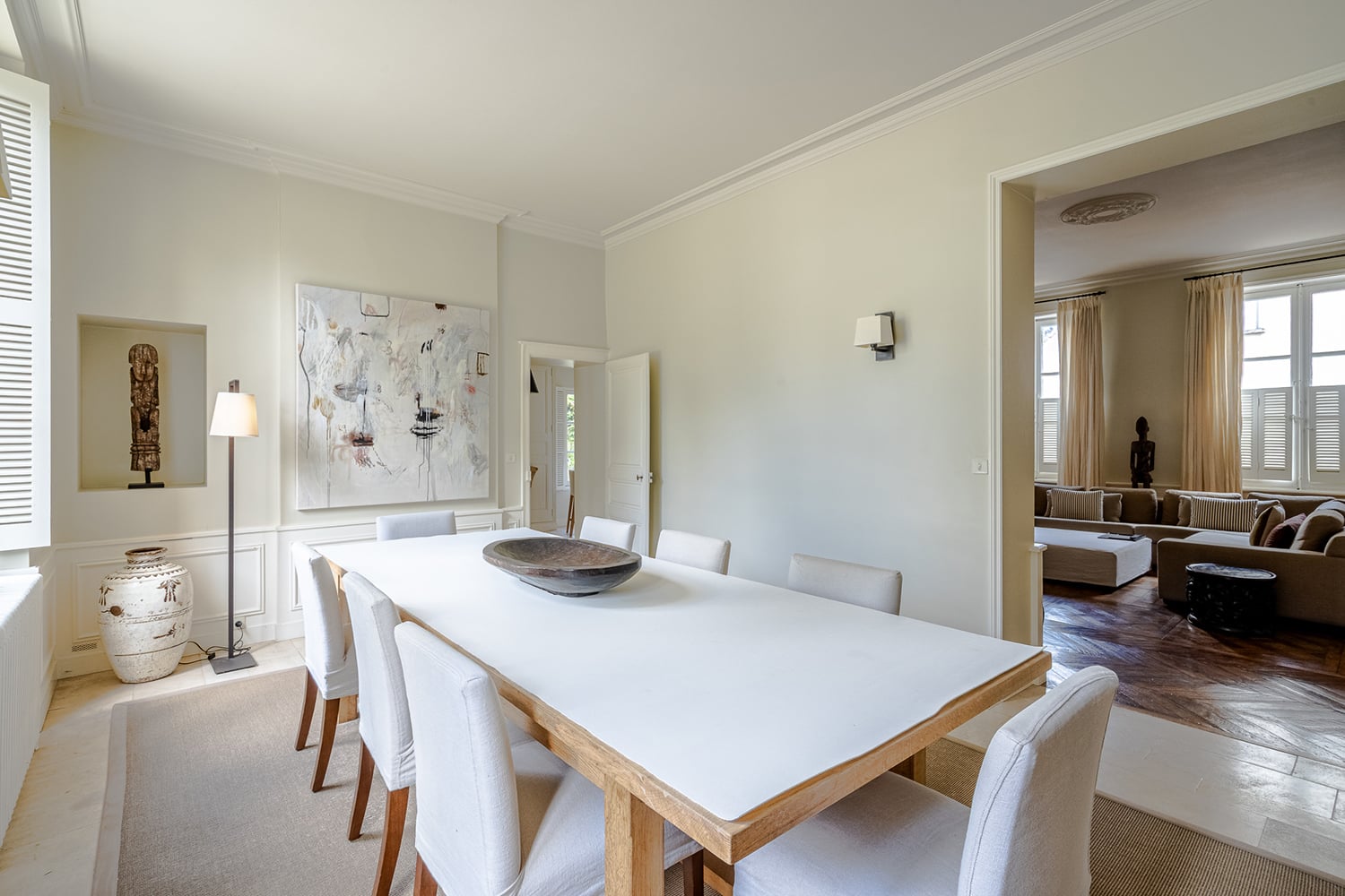 Dining room | Holiday home in Richelieu