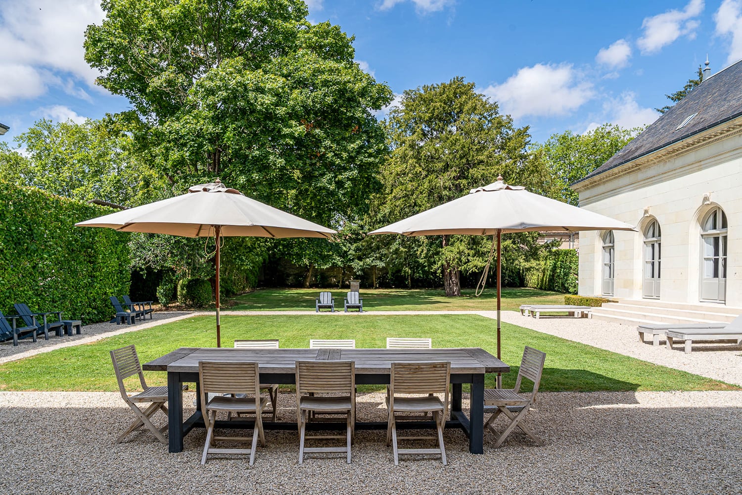 Dining terrace