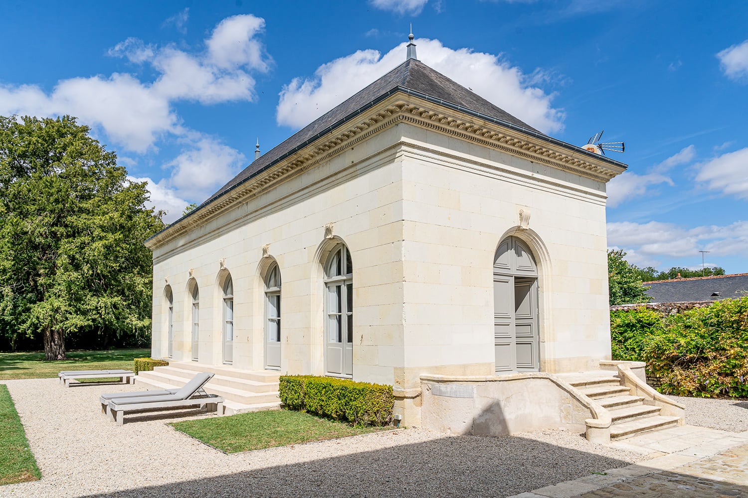 Pool house | Holiday home in Richelieu