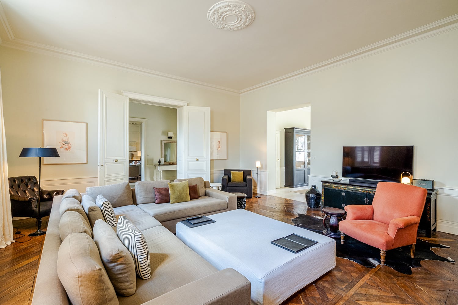 Sitting room | Holiday home in Richelieu