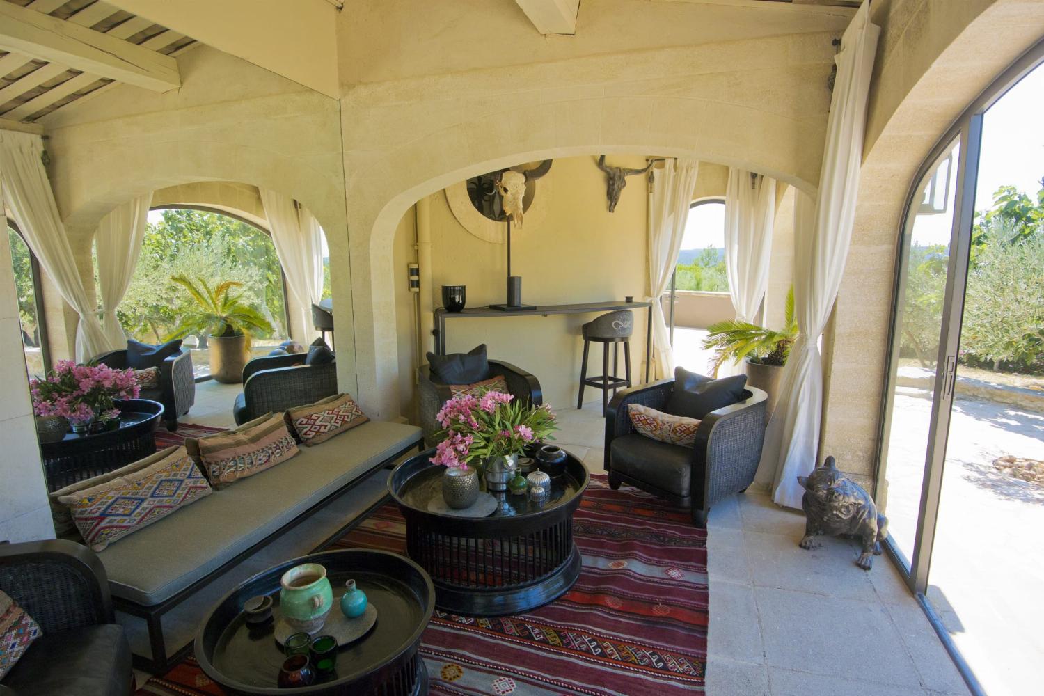 Living room | Holiday villa near Pont du Gard