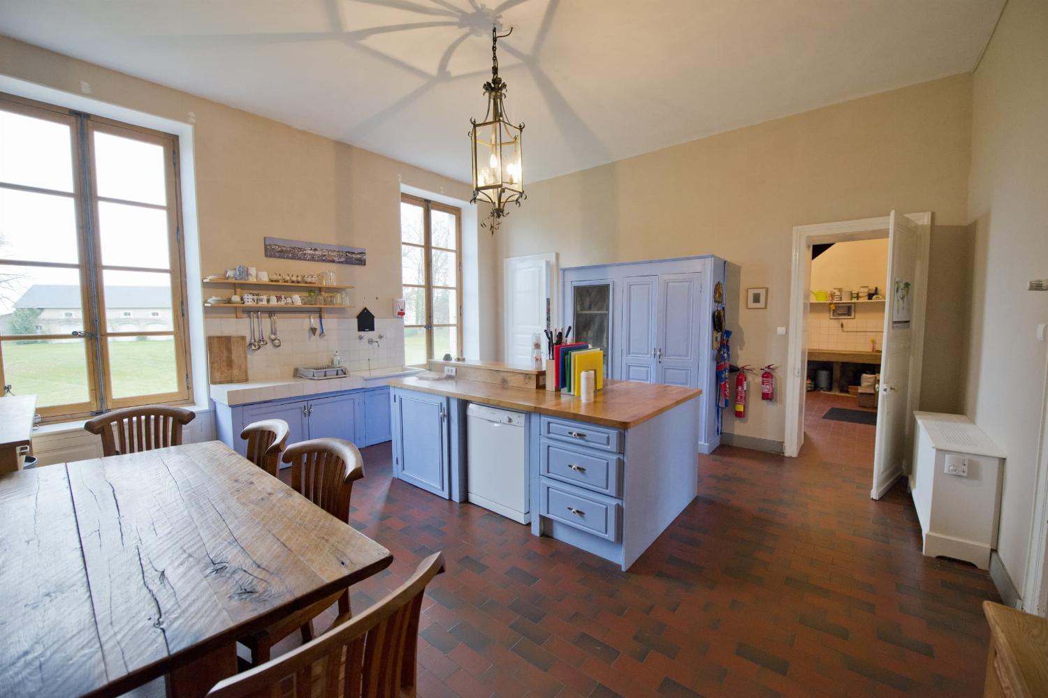 Kitchen | Rental château in Loire