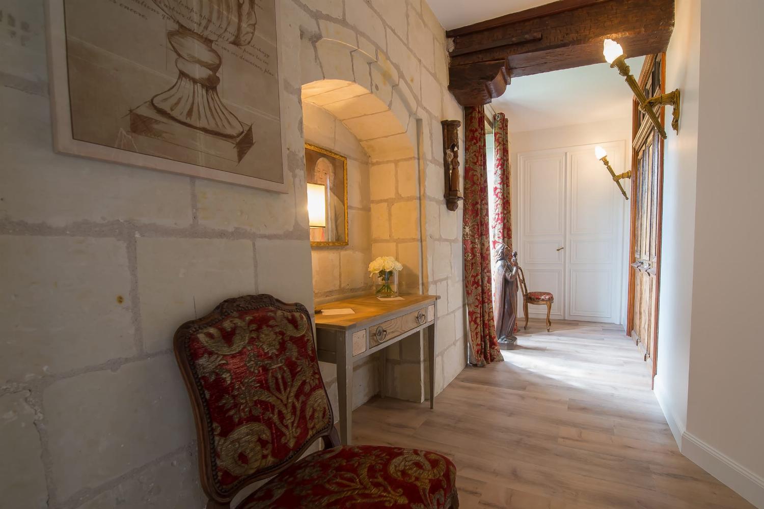 Hallway | Holiday château in Loire Valley