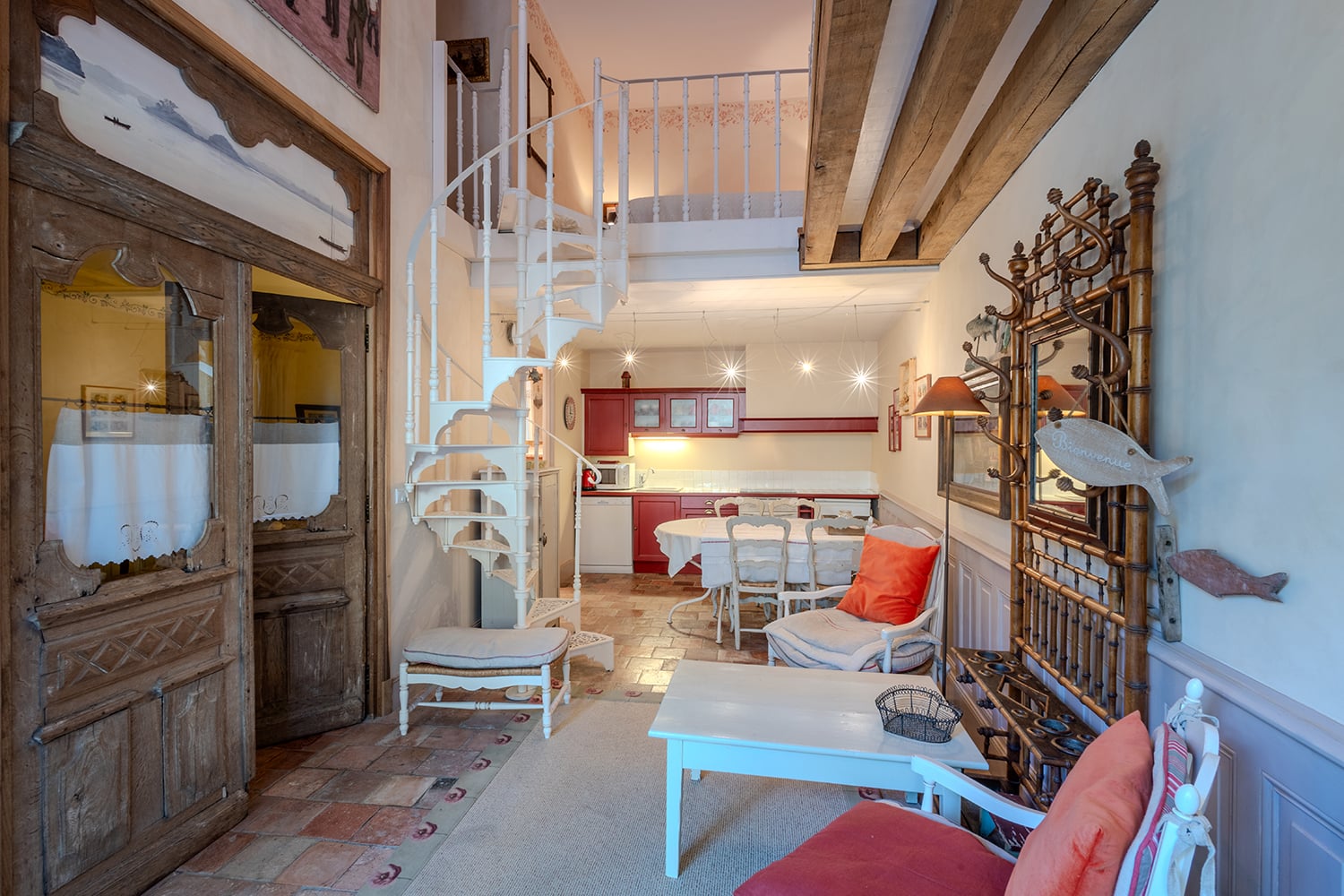 Living room | Self catering apartment in Pays de la Loire Living room | Self catering apartment in Pays de la Loire