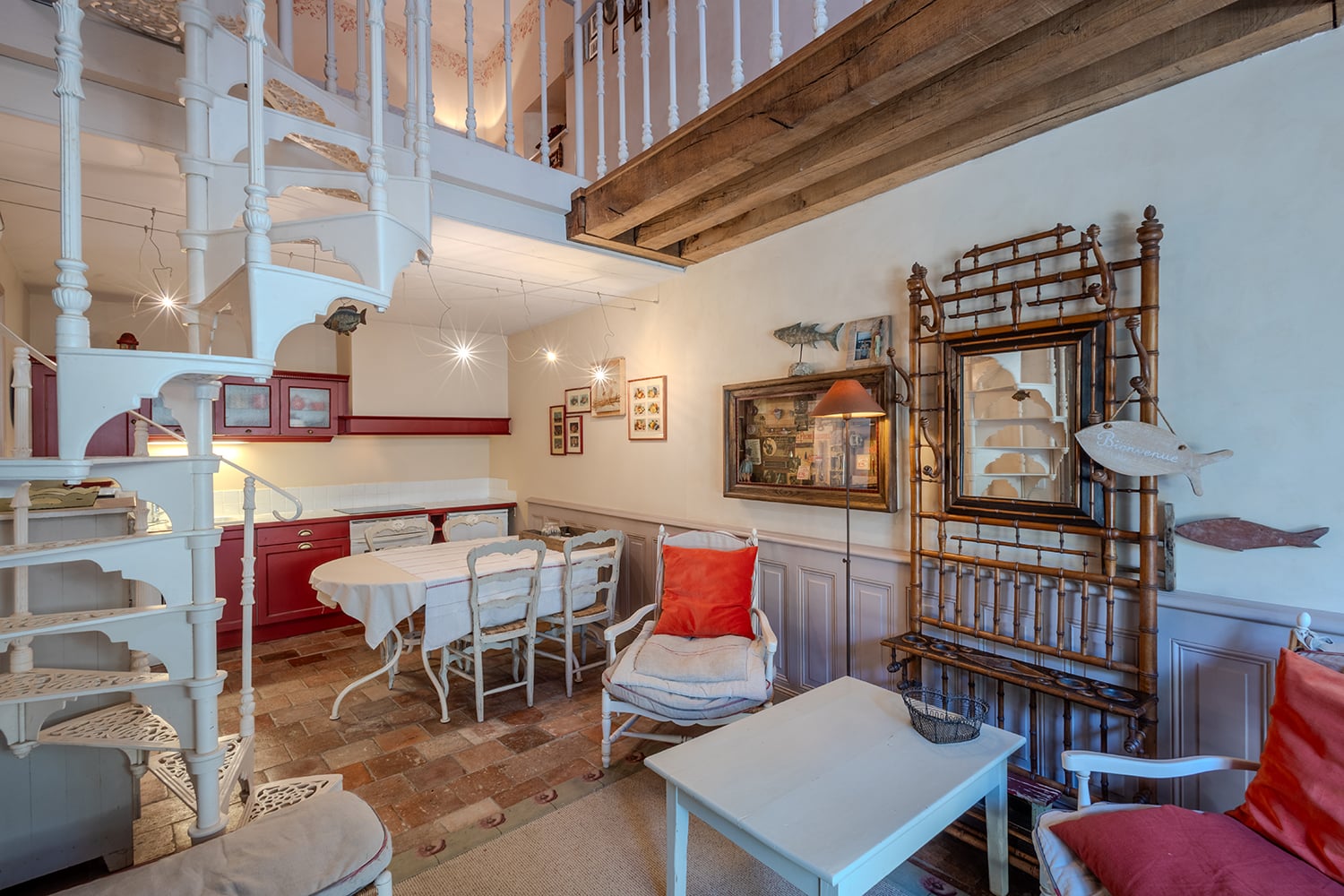 Living room | Self catering apartment in Pays de la Loire