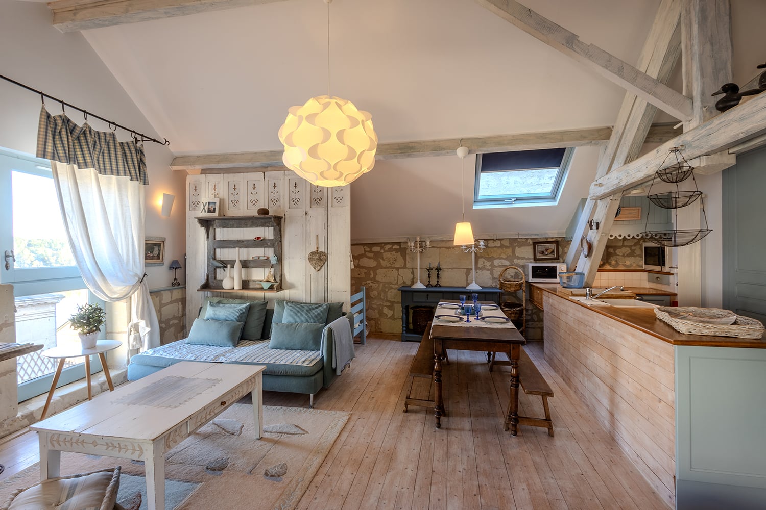 Living room | Rental home in Pays de la Loire