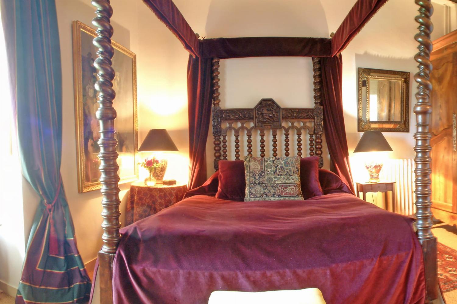 Bedroom | Holiday home in the Loire Valley