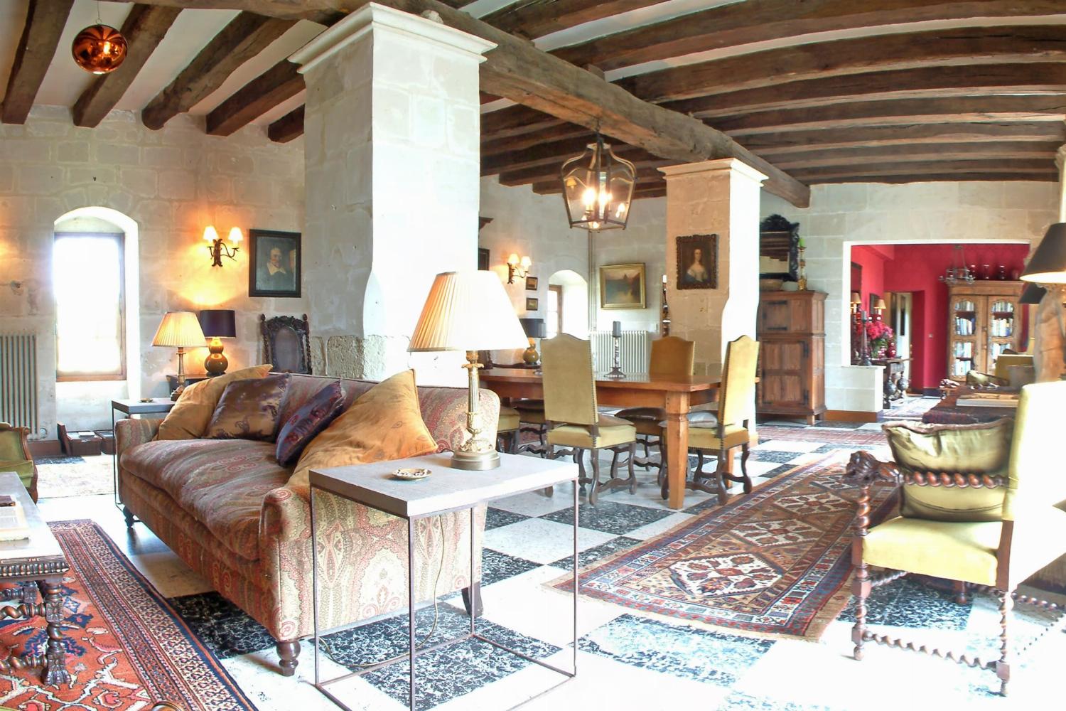 Living room | Holiday home in the Loire Valley