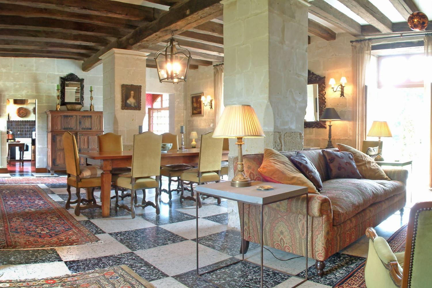 Living room | Holiday home in the Loire Valley