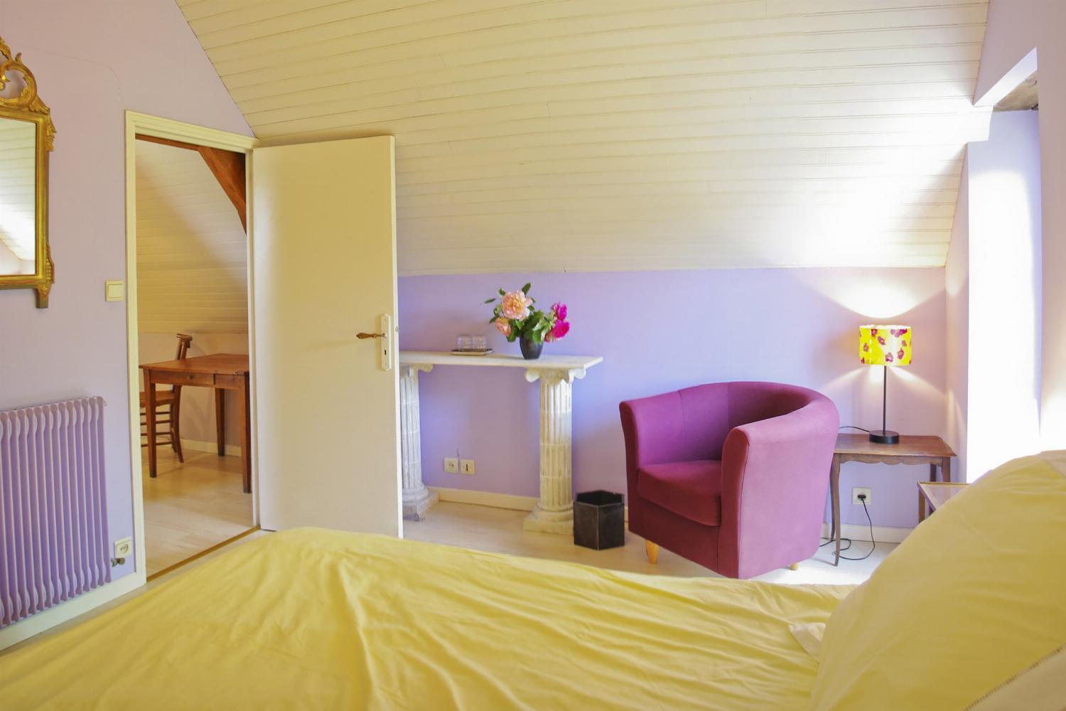Bedroom | Holiday home in the Loire Valley