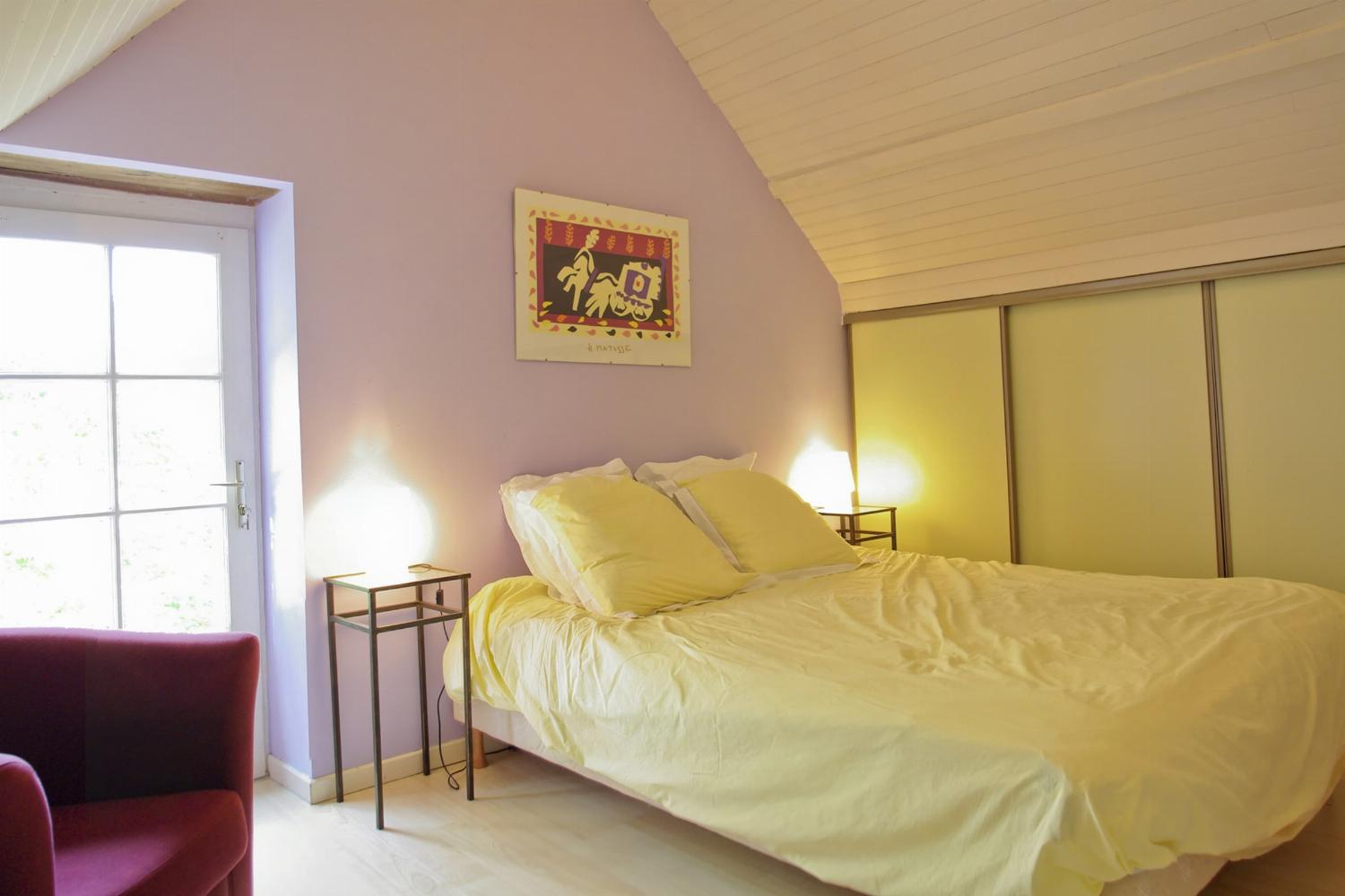 Bedroom | Holiday home in the Loire Valley
