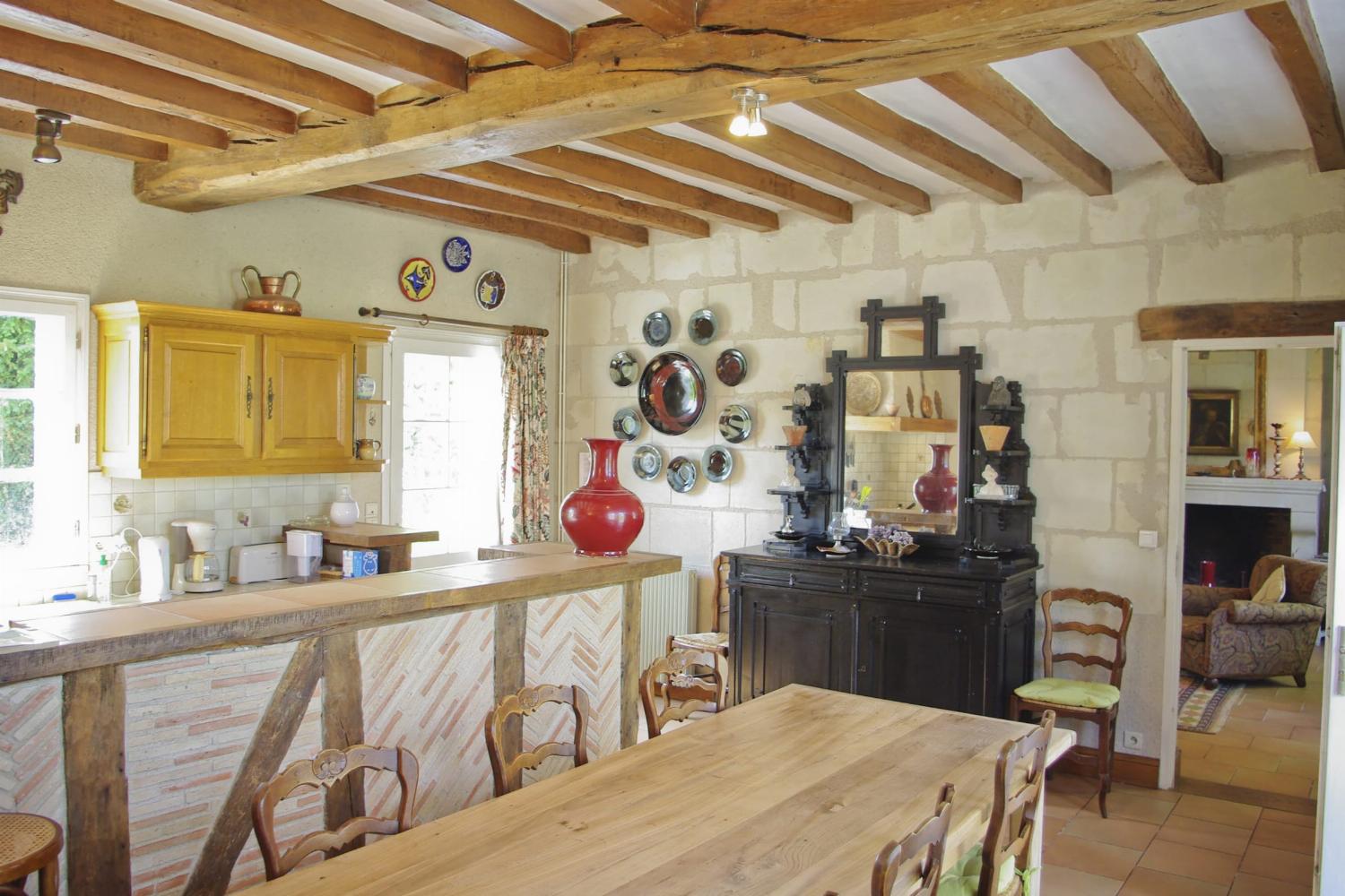 Dining room | Holiday home in the Loire Valley
