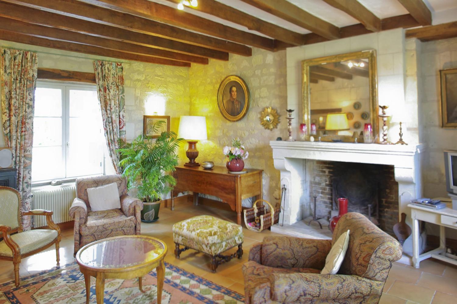 Living room | Holiday home in the Loire Valley