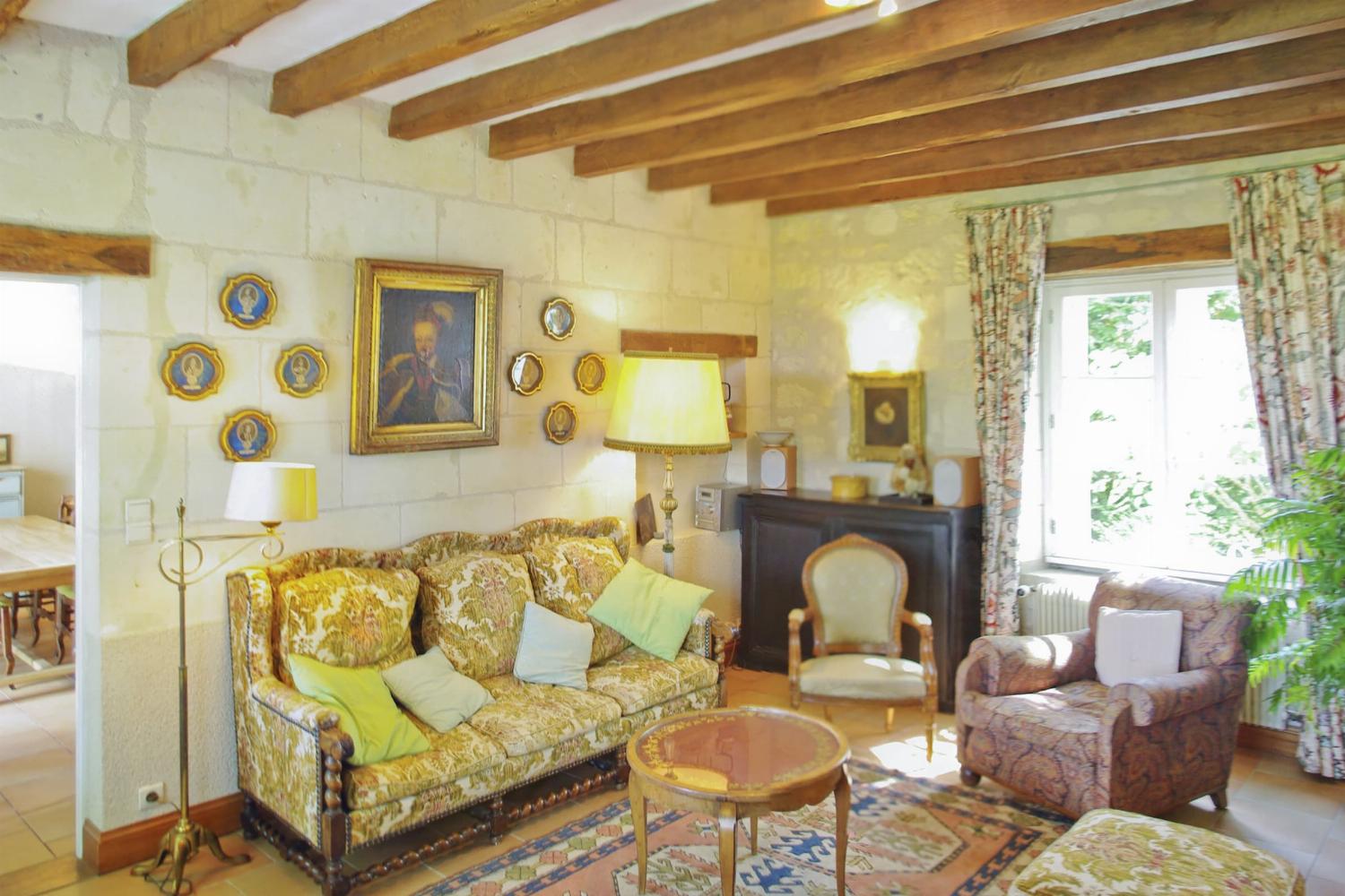 Living room | Holiday home in the Loire Valley