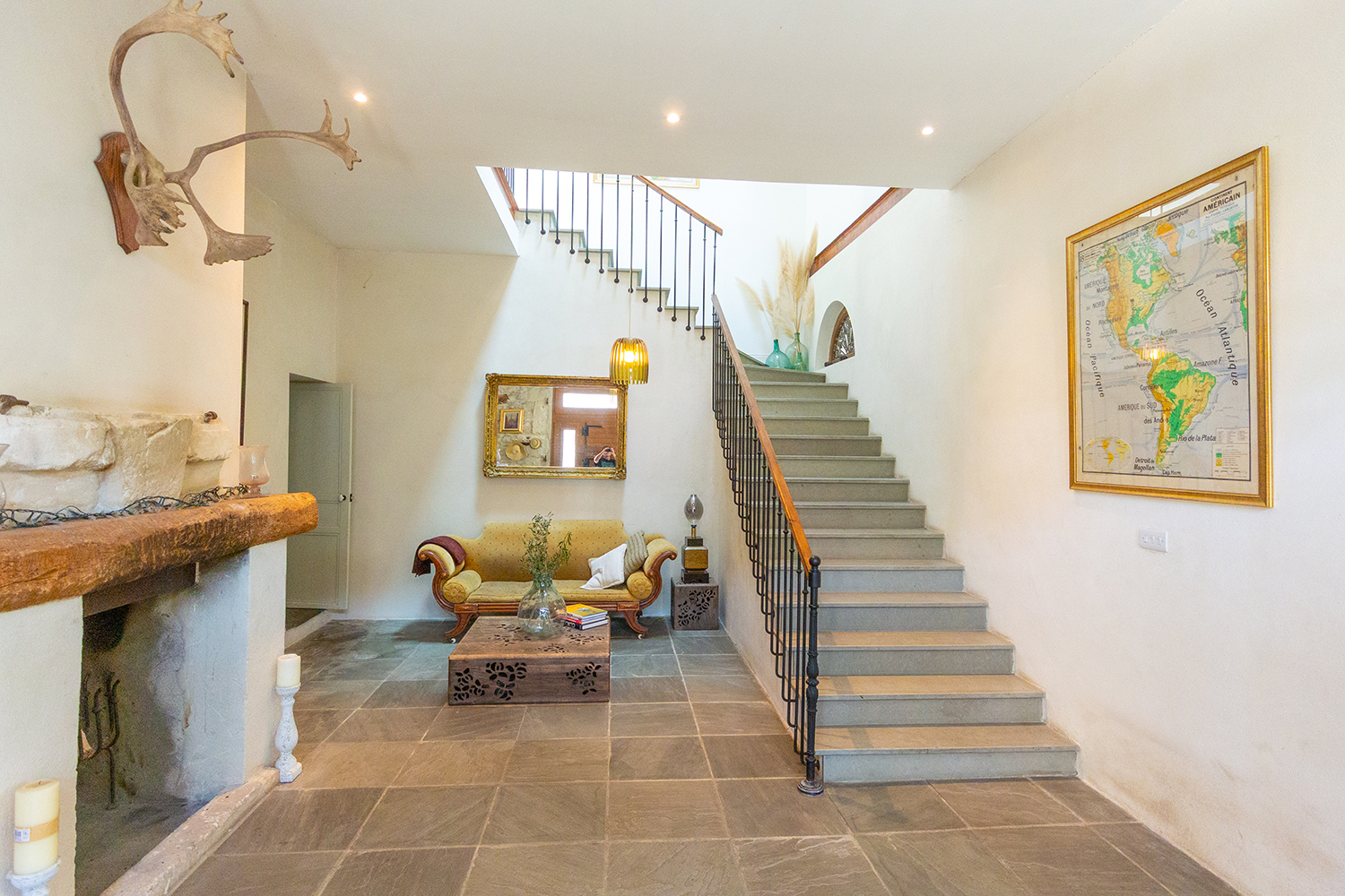 Entrance hall | Holiday home in Saint-Marcel-sur-Aude